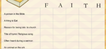 Free Printable Bible Scattergories Game