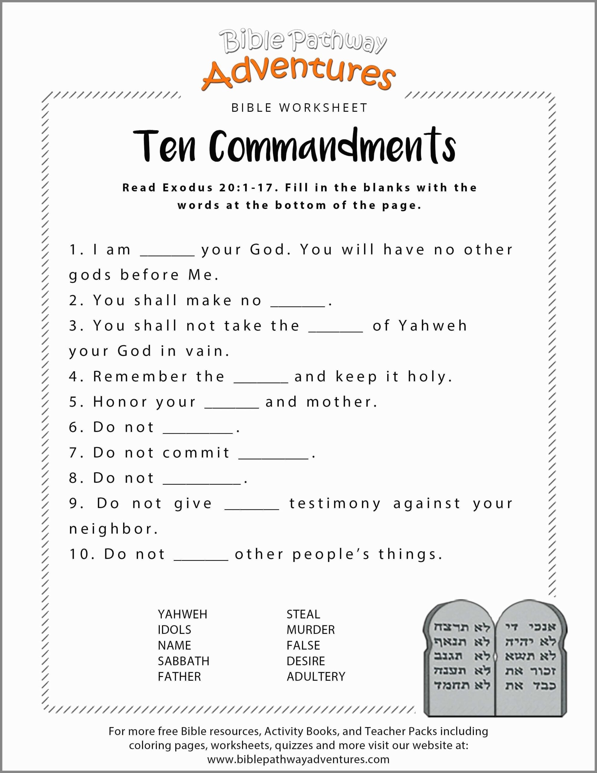 Printable Bible Lessons For Teens