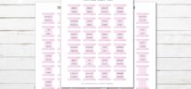 FREE Printable Bible Tabs With Instructions My Printable Faith