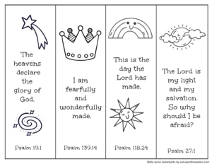 Free Printable Bible Verse Bookmarks To Color Printable Party Favors