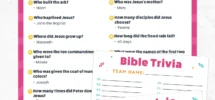 Free Printable Easy Bible Trivia For Kids Favorite Printables