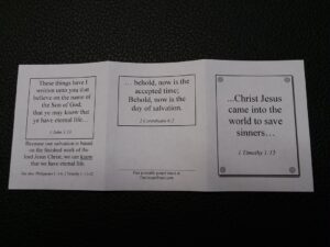 Free Printable Gospel Tracts In English And Spanish THE GOSPEL TRACT