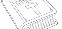 Free Printable Holy Bible Coloring Page For Kids