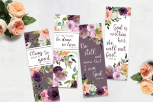 Free Printable Scripture Bookmarks More Like Grace