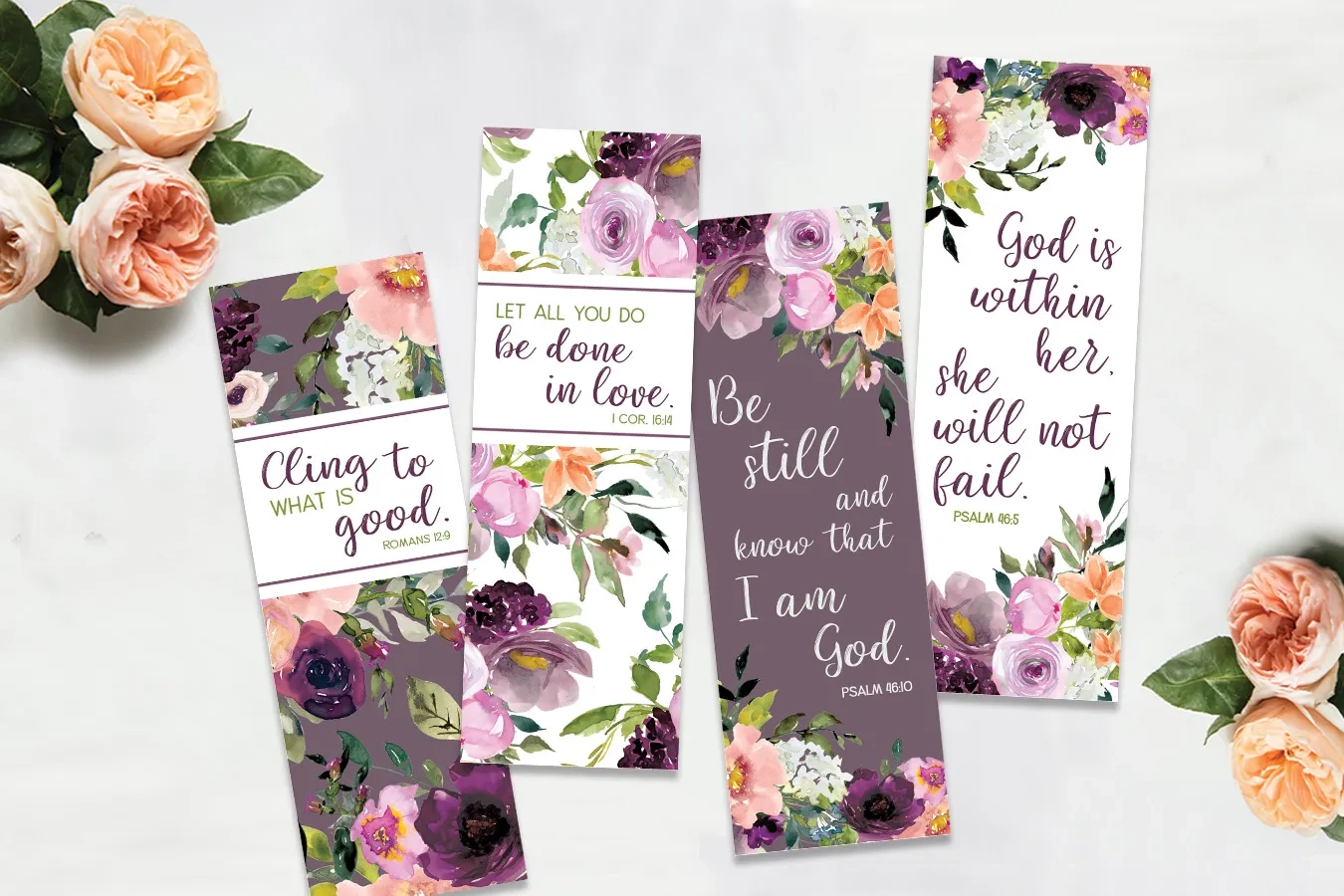 Free Printable Scripture Bookmarks More Like Grace