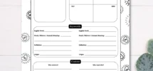 Free Printable Scripture Study Worksheet PDF Digitals And Downloads