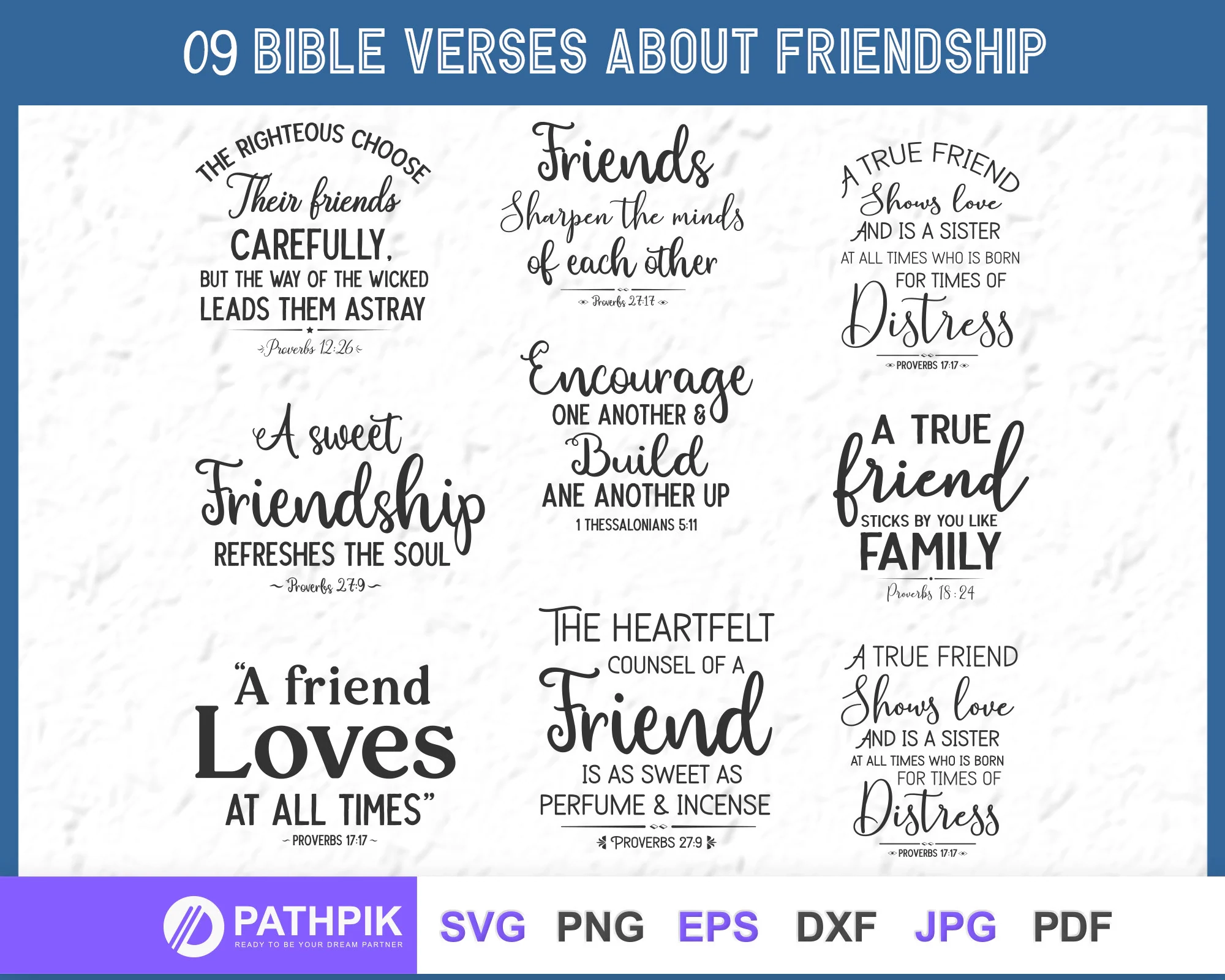 Bible Friendship Quotes