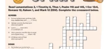 Fruit Of The Spirit Bible Crossword Puzzle PDF Bible Pathway Adventures