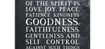 Galatians 5 22 23 The Fruit Of The Spirit Is Love Joy Peace Christian Bible Verse Quote Scripture Typography Extra Large XL Wall Art Poster Print Walmart