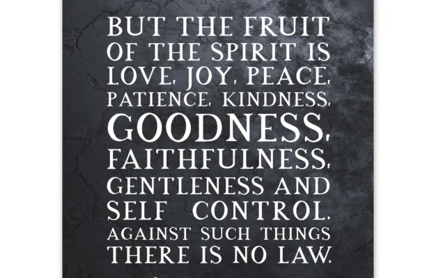 Galatians 5 22 23 The Fruit Of The Spirit Is Love Joy Peace Christian Bible Verse Quote Scripture Typography Extra Large XL Wall Art Poster Print Walmart
