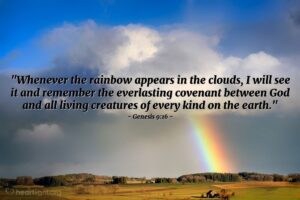 Genesis 9 16 Illustrated Whenever The Rainbow Appears In Heartlight Gallery