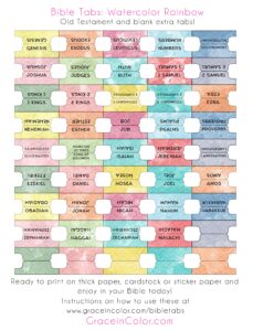 GiC Bible tabs OT watercolor Grace In Color