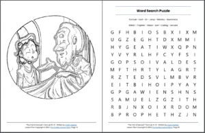 God Calls Samuel 1 Samuel 3 1 21 Printable Bible Lesson Sunday Sch Sunday School Store