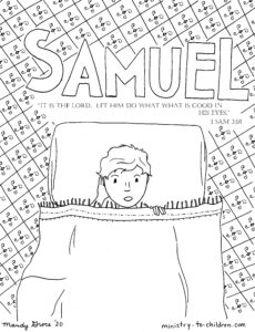 God Calls Samuel 1 Samuel 3 1 21 Sunday School Lesson And Bible Activities For Kids PDF Sunday School Works
