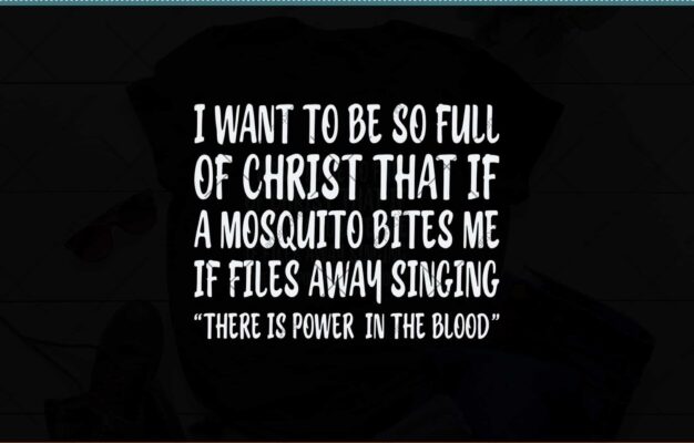 God Christian Quote Jesus Funny Religious Bible Mosquito Svg File Artprintfile
