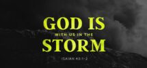 God Is In The Storm PastorCalebJoshua