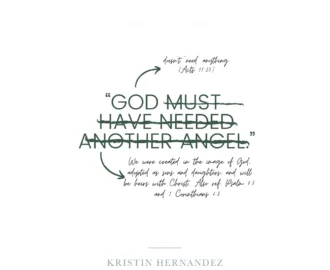 God Must Have Needed Another Angel Other Cliche Things Christians Say About Baby Loss Grief Part 02 The Morning