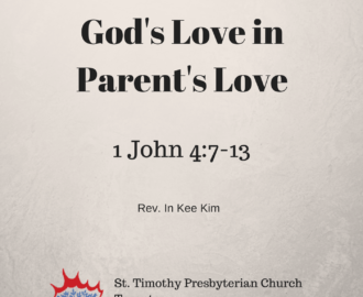 God s Love In Parent s Love St Timothy Presbyterian Church