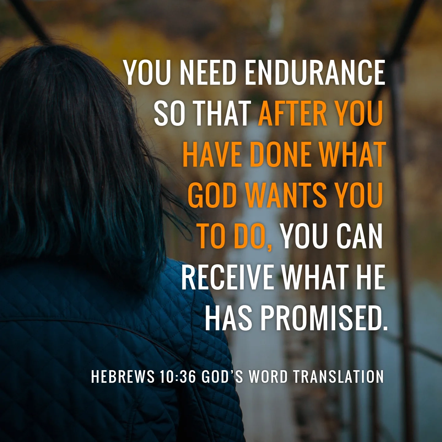 GOD S WORD Translation God s Promises Enable Your Endurance God s Word Mission Society