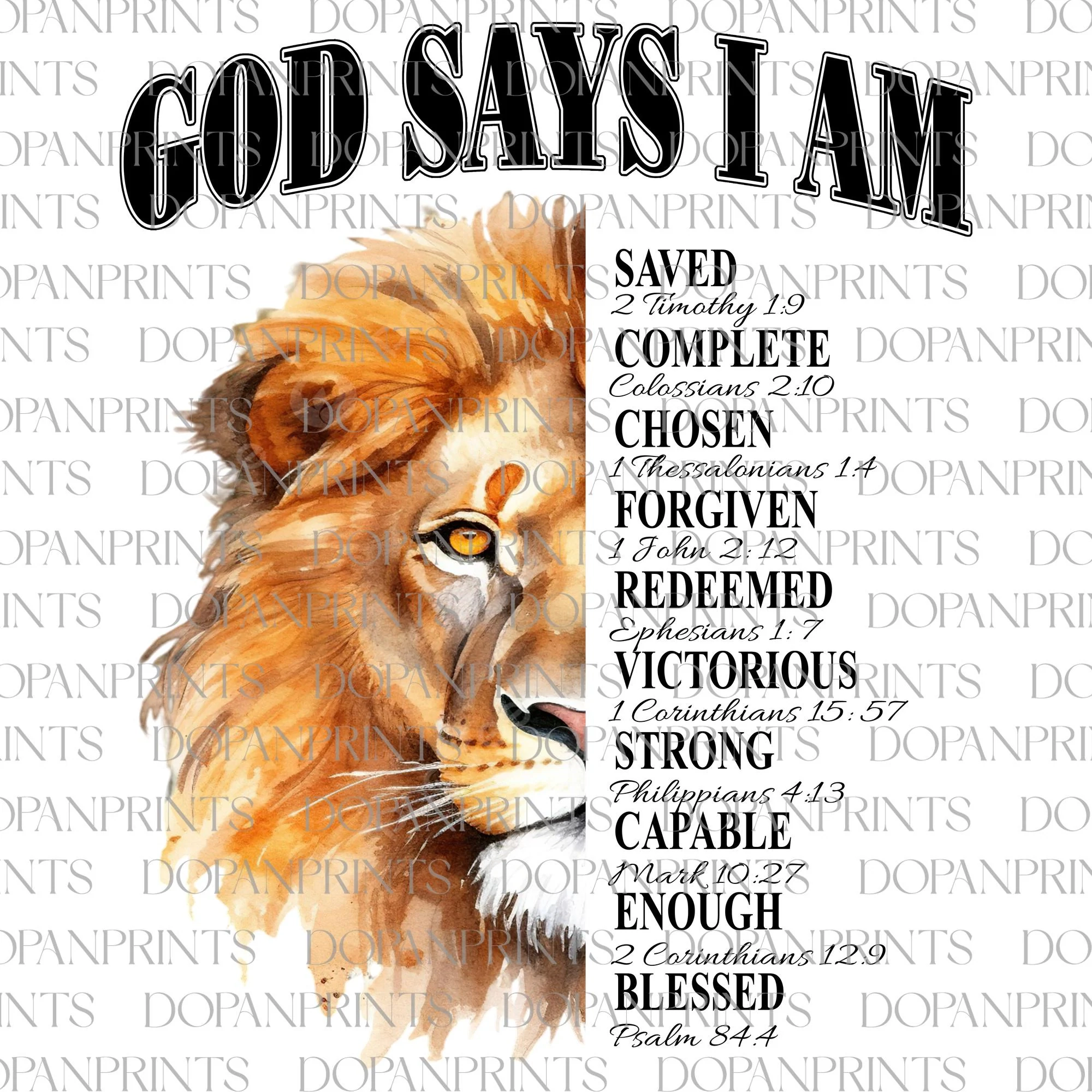 God Says I Am Png Christian Dad Png Religious For Man Png Best Dad PNG Father s Day Png Bible Verses Digital Elegant Christian Quote Etsy Israel