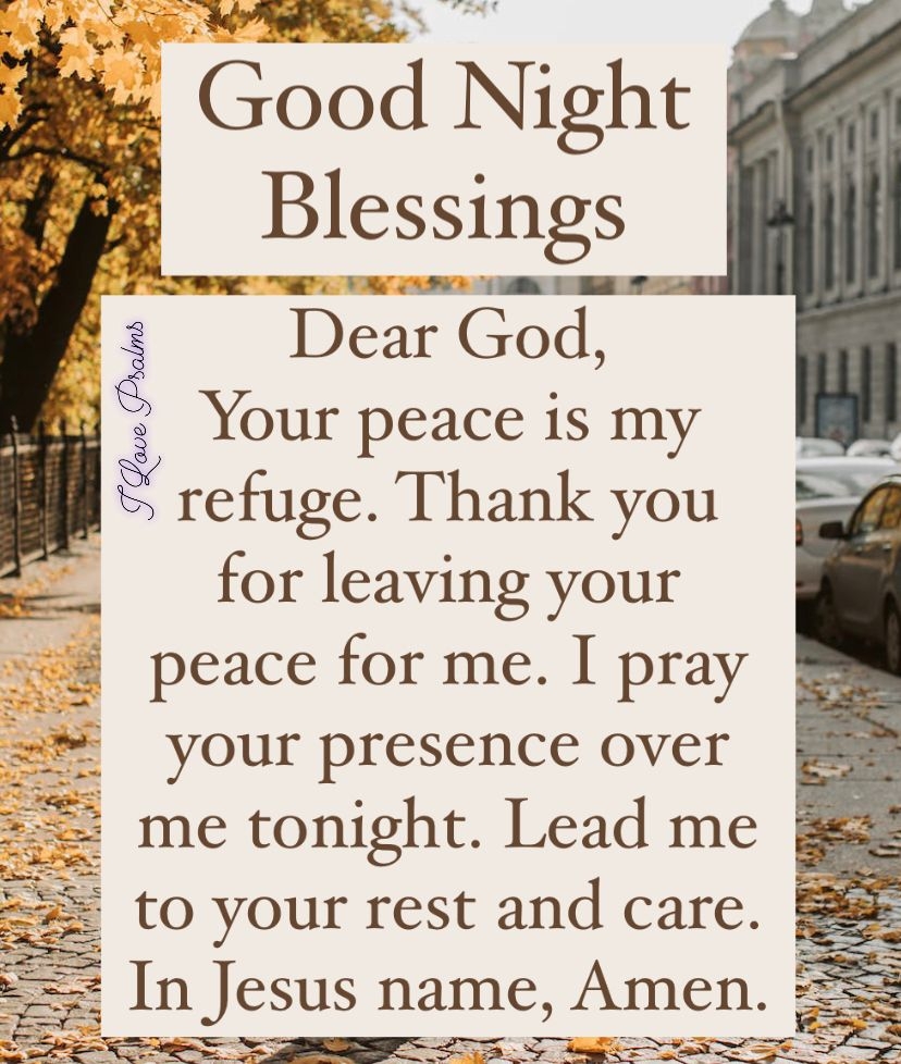 Goodnight Bible Quotes