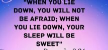 GOOD NIGHT SLEEP DAILY WORD FOR ALL
