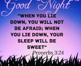 GOOD NIGHT SLEEP DAILY WORD FOR ALL