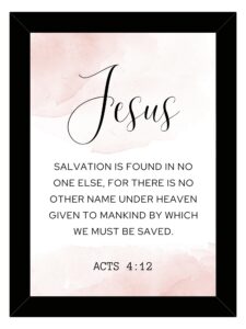 GRACE OF GOD Jesus Salvation Jesus Quotes Wall Frames Bible Verses Wall Decor Bible Verse Wall Frames Framed Poster For Home And Office 13 1 X 9 8 Inches Amazon in Home Kitchen