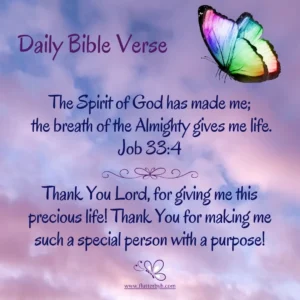 Grateful For The Gift Of Life A Reflection On Job 33 4