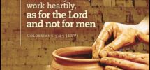GREAT VERSES OF THE BIBLE Colossians 3 23 ThePreachersWord