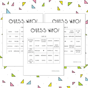 Guess Who Bible Game JW Family Worship Night Instant Download Printable Zoom Party Game For Kids Etsy Israel