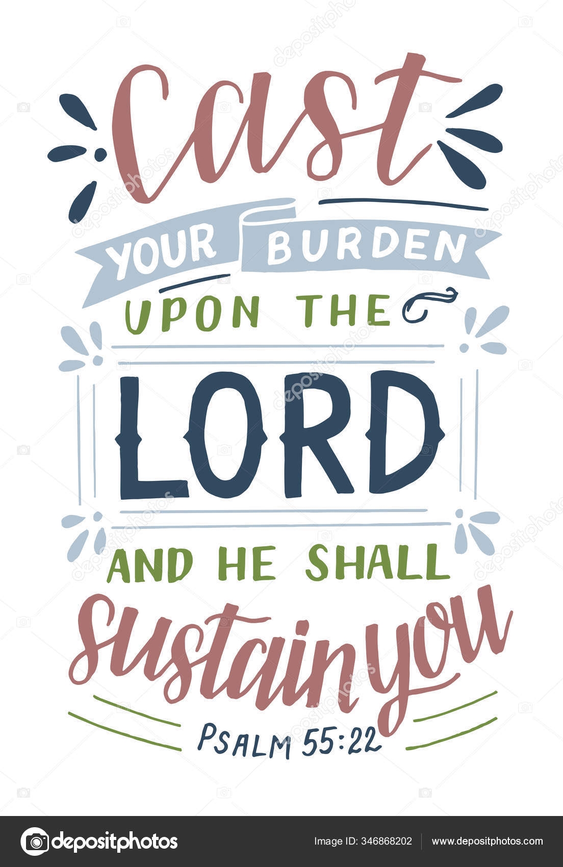 Calligraphy Printable Bible Verses