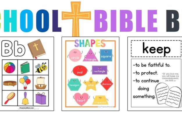 Holiday Bible Printables Christian Preschool Printables