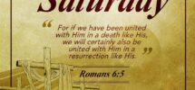 Holy Saturday Romans 6 5 Quote Pictures Photos And Images For Facebook Tumblr Pinterest And Twitter