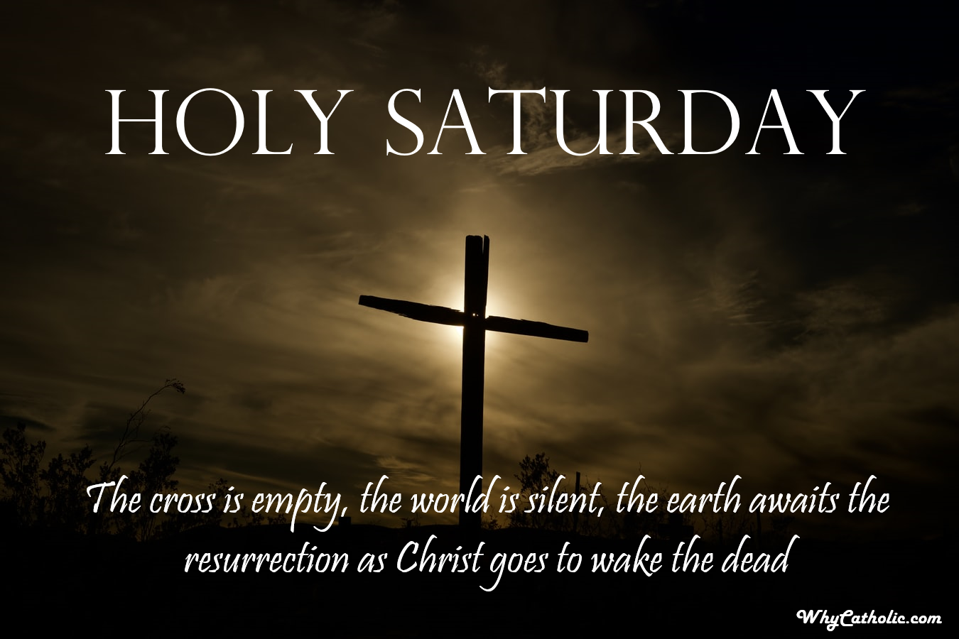 Holy Saturday Why Jesus Descended To Hell