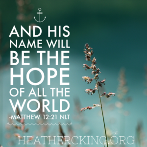 Hope Has A Name Heather C King Room To Breathe