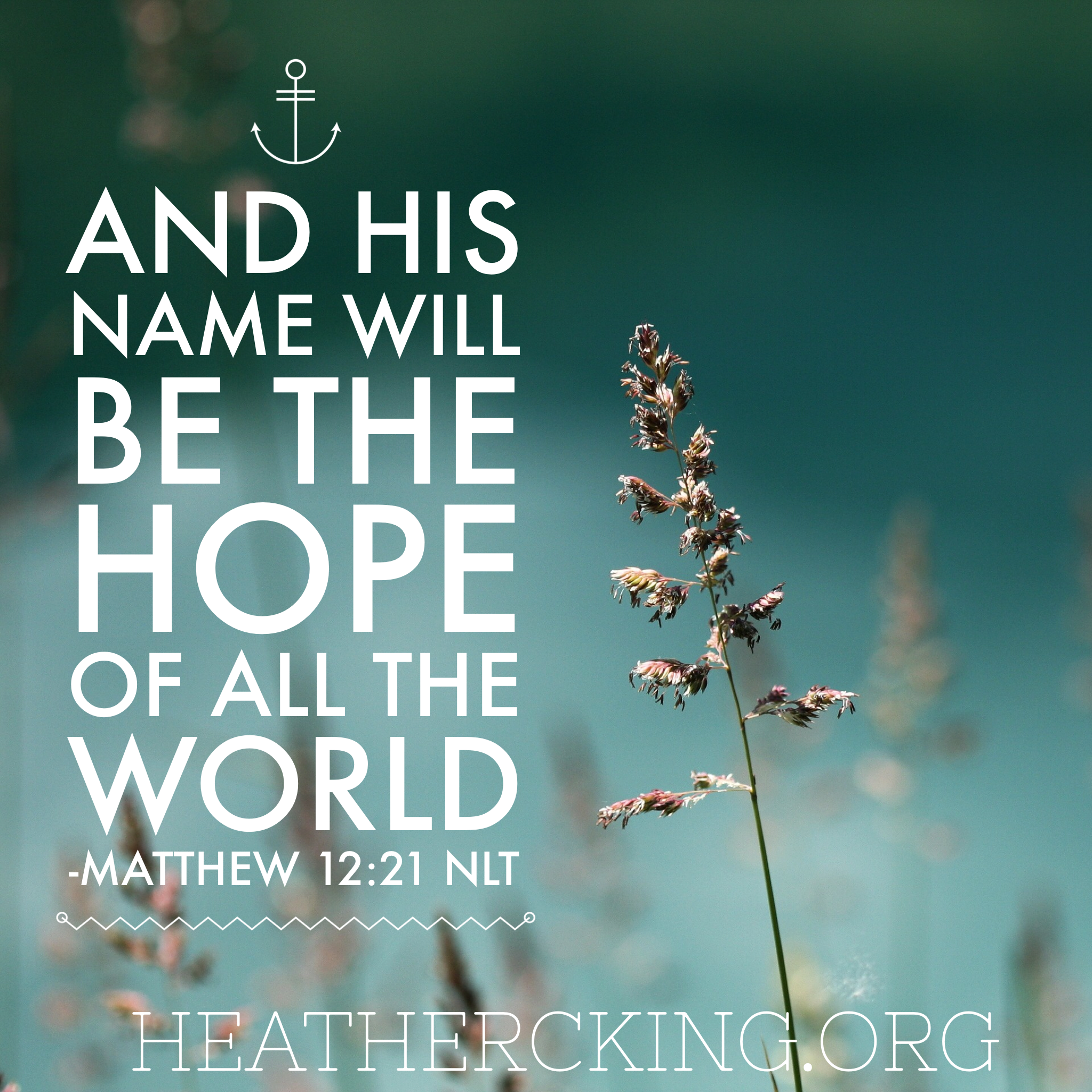 Hope Has A Name Heather C King Room To Breathe