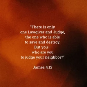 How Should We Judge Our Neighbors Navigating By Faith