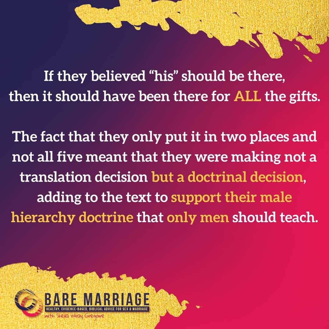 How The ESV Is A Sexist Translation Any Thoughts R eformed