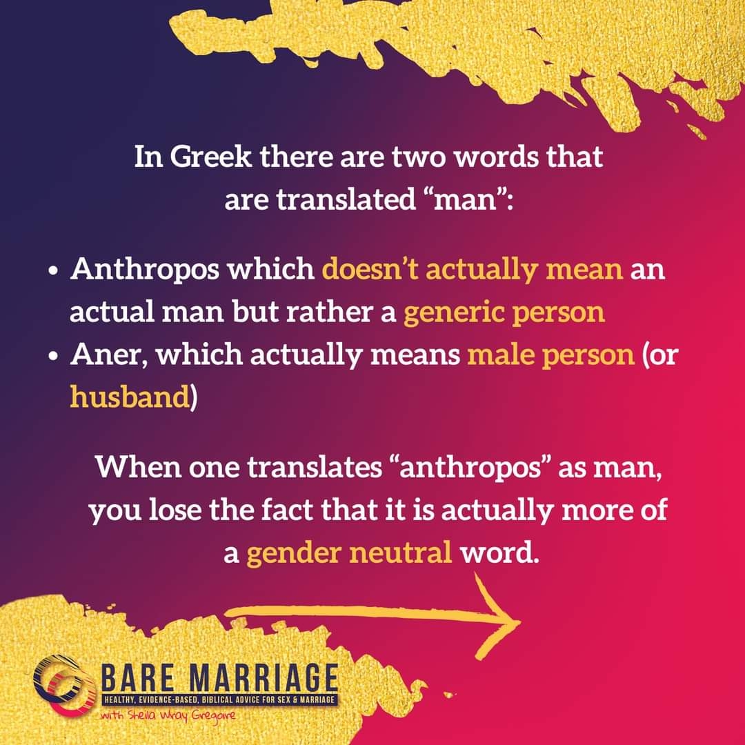 How The ESV Is A Sexist Translation Any Thoughts R eformed