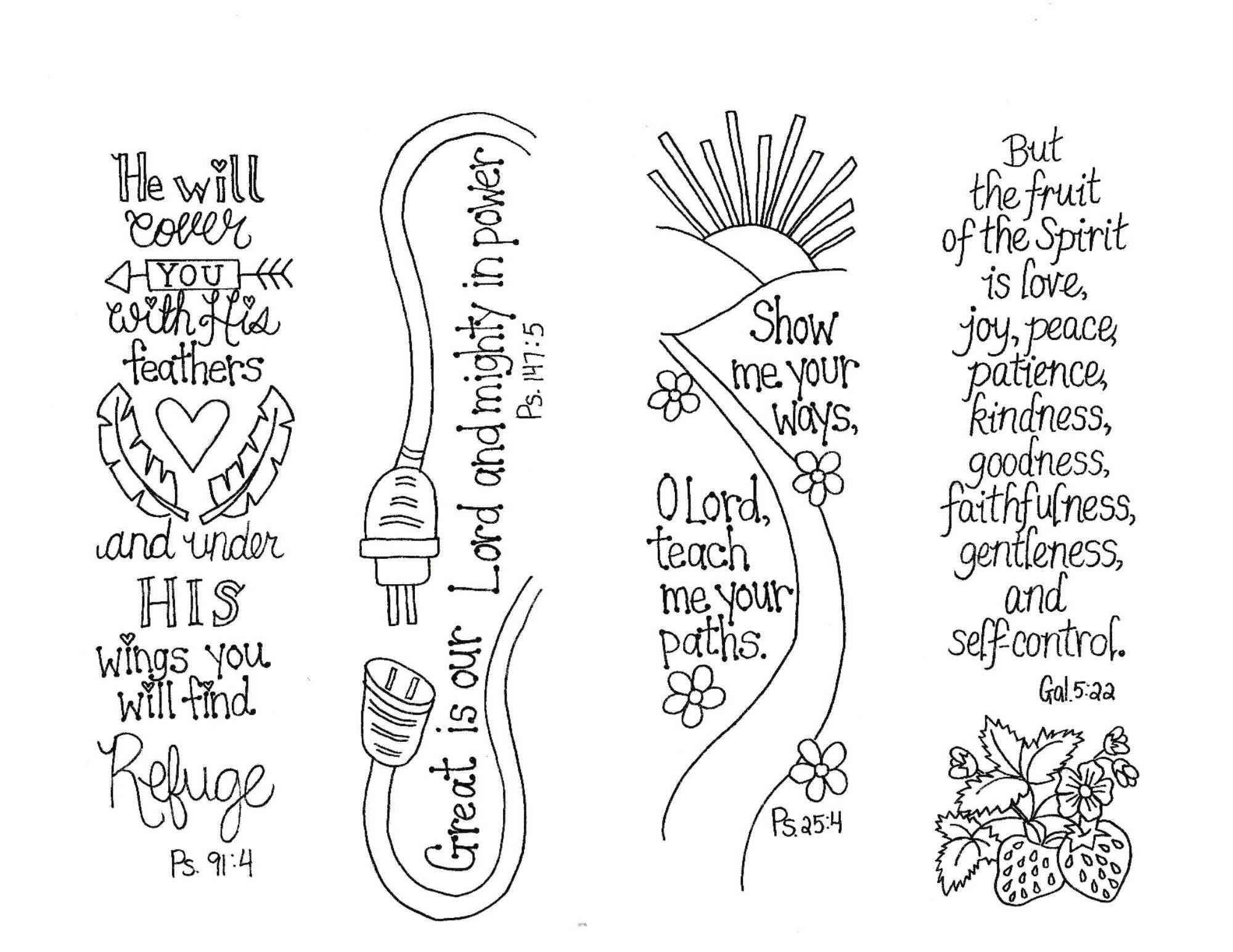 Bible Journaling Printable Templates