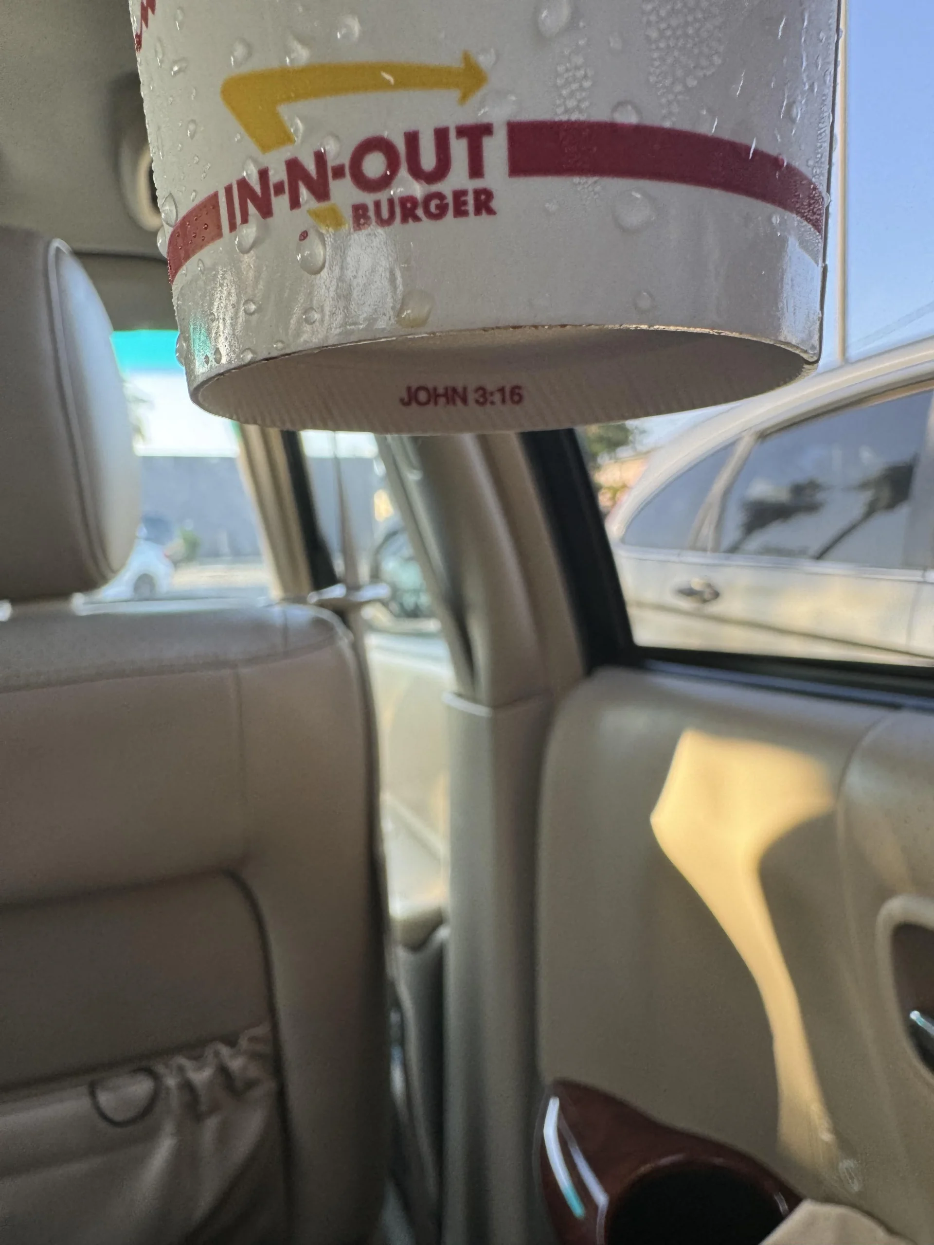 I Didn t Know They Included Bible Verses At The Bottom Of Drinks R innout