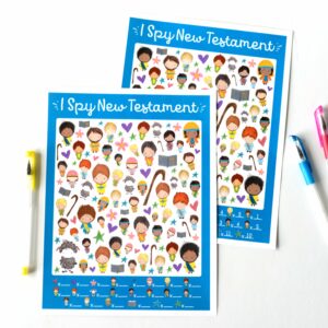 I Spy New Testament Printable Game Ministering Printables
