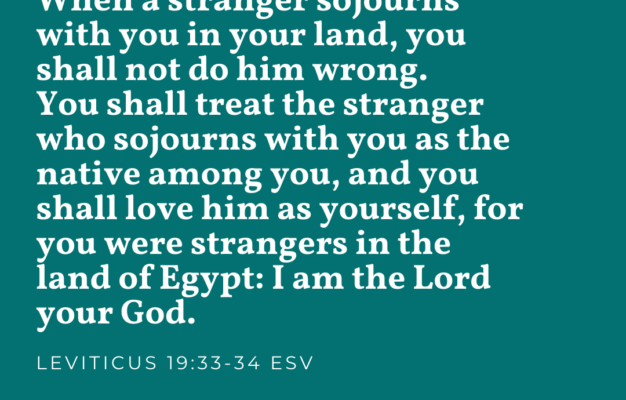 I Was A Stranger Challenge Evangelical Immigration Table