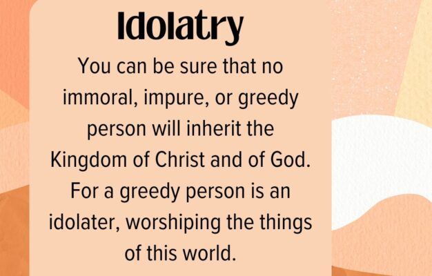 Idolatry THIRSTY DEER
