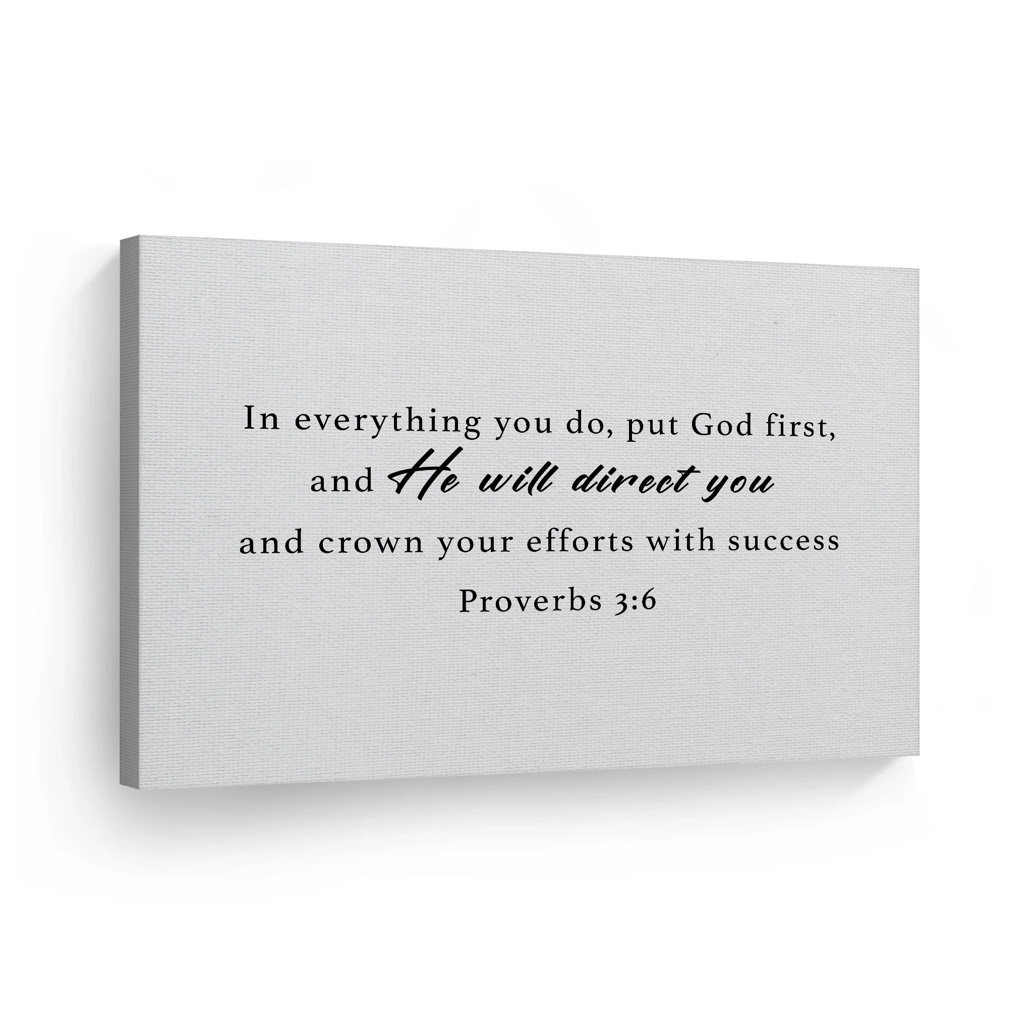 Bible Quotes About Putting God First