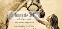 Inspiring Bible Verse Horse Equestrian Gift For Etsy