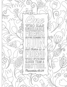 Inspiring Words Coloring Book 30 Verses From The Bible You Can Color FaithGateway