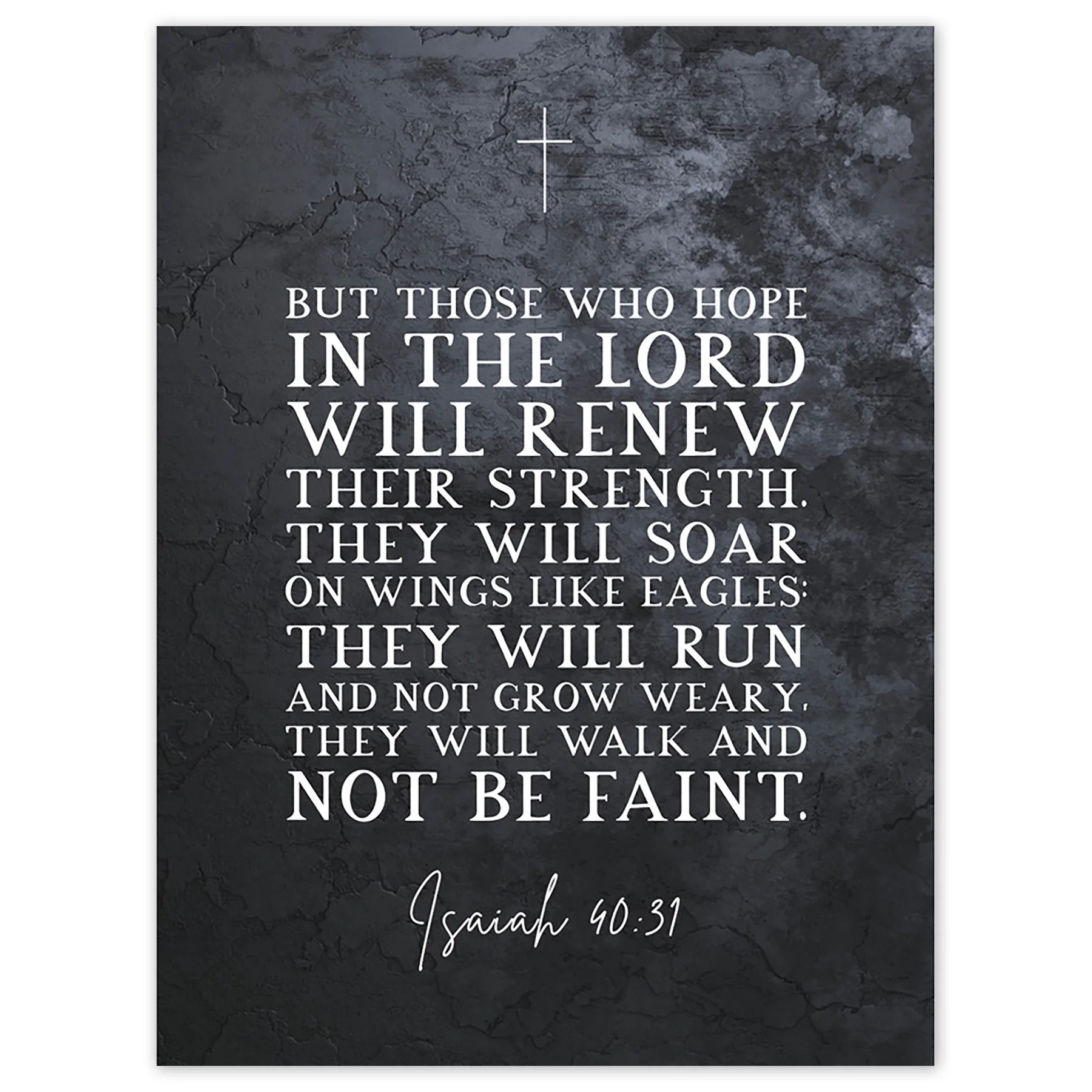Isaiah 40 31 Those Who Hope In The Lord Will Renew Their Strength Christian Bible Verse Quote Scripture Typography Large Wall Art Poster Print Thick Paper 18X24 Inch Walmart Isaiah 40 31 Those Who Hope In The Lord Will Renew Their Strength Christian Bible Verse Quote Scripture Typography Large Wall Art Poster Print Thick Paper 18X24 Inch Walmart