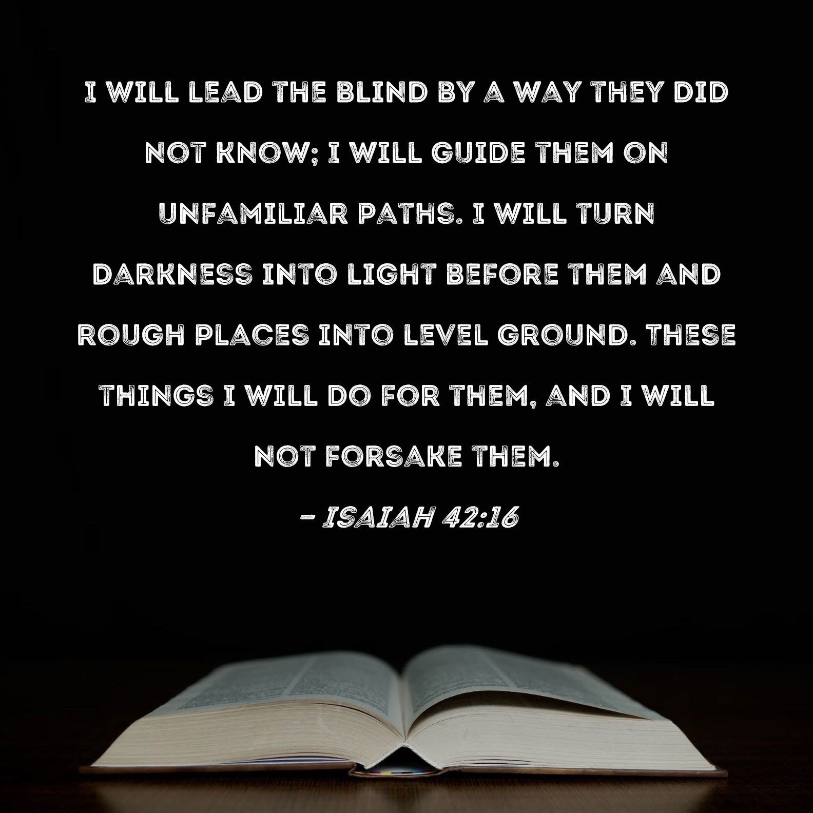 Bible Quotes Blind